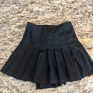 John Galt Black Skater Skirt